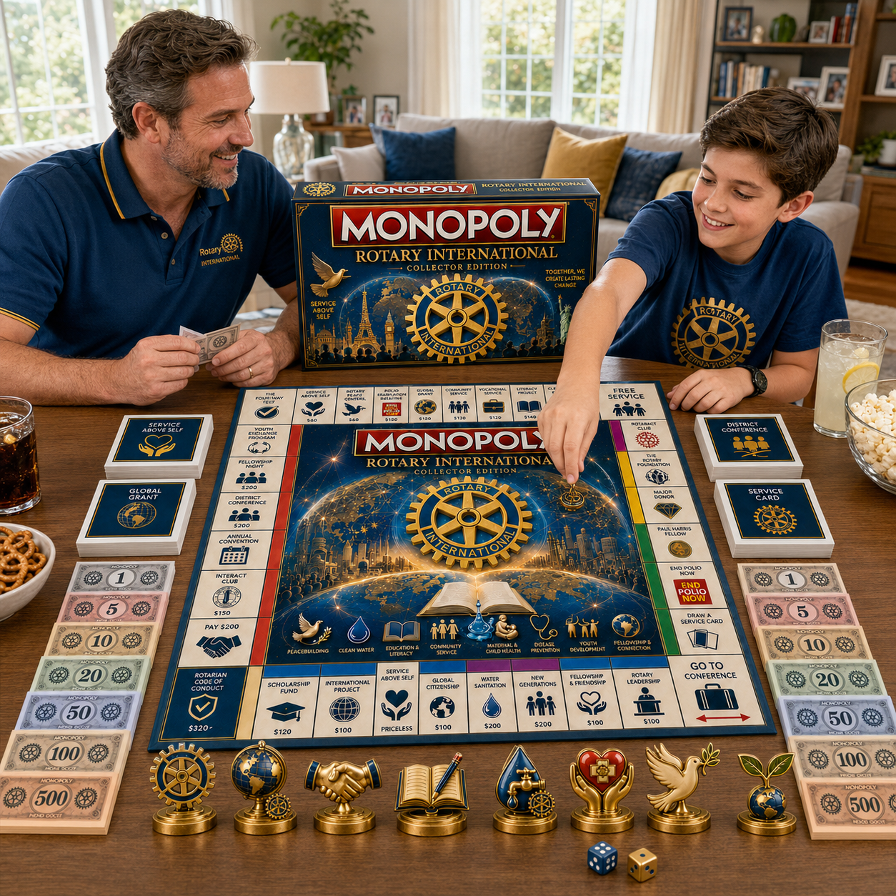 Premium ROTI Board Game TTTT