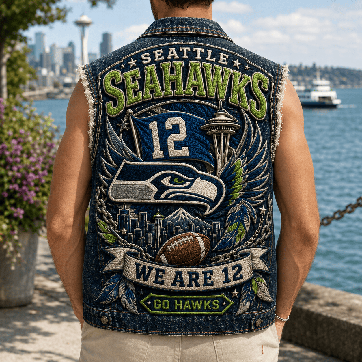 STSH PREMIUM DENIM VEST HQH