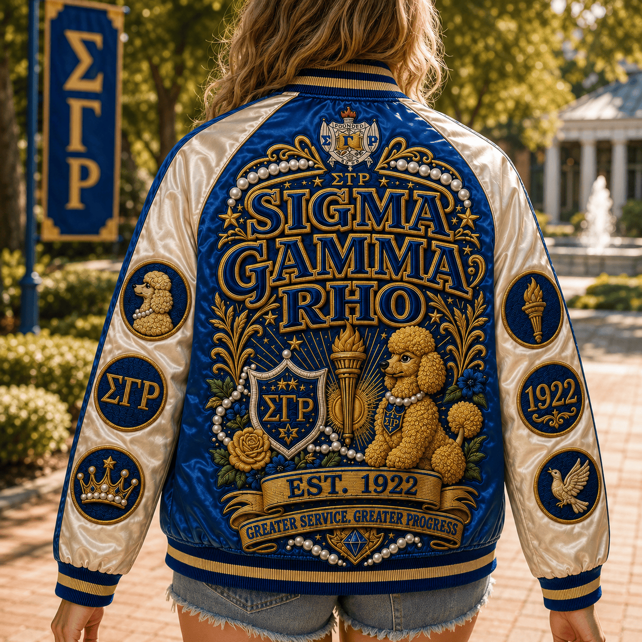 PREMIUM SGRO SATIN BASEBALL JACKET PDL