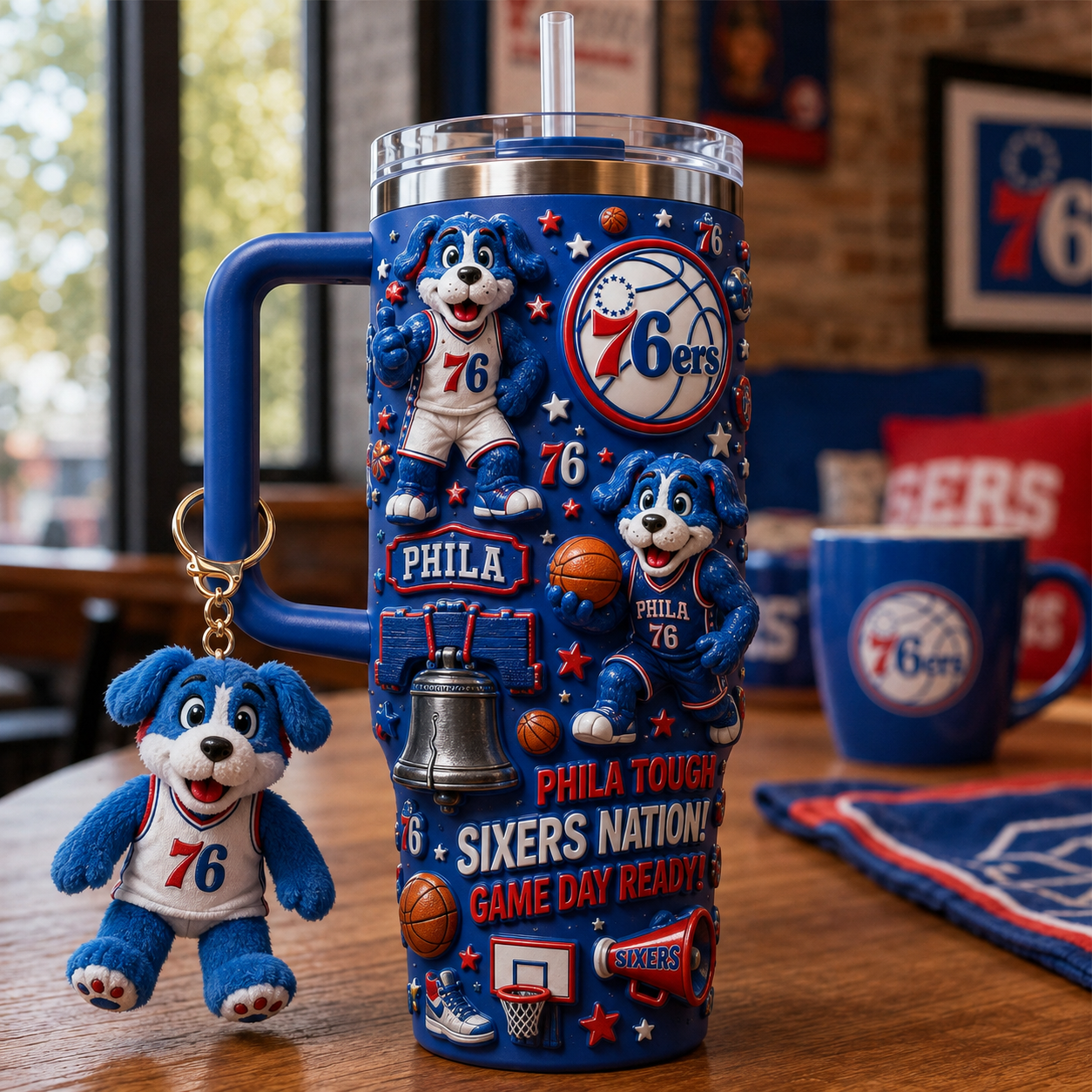 PL77 40oz Tumbler With Handle DNBN
