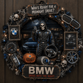 BW Decorative Wreath NPL