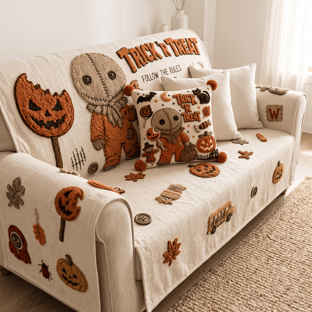 TORT Tufted Sofa Cover & Pillow Set HTTT