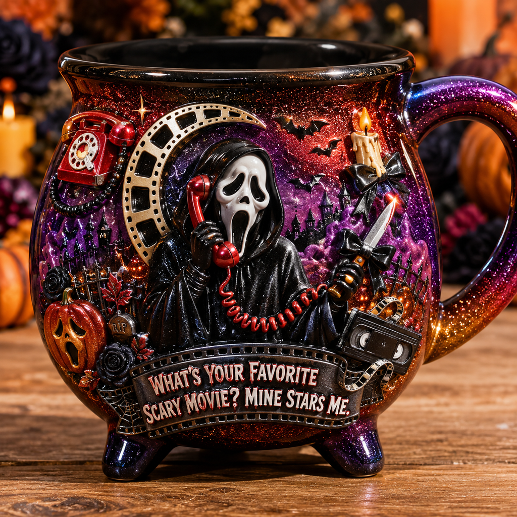 Premium SCRE Witch Cauldron Mug TTNL