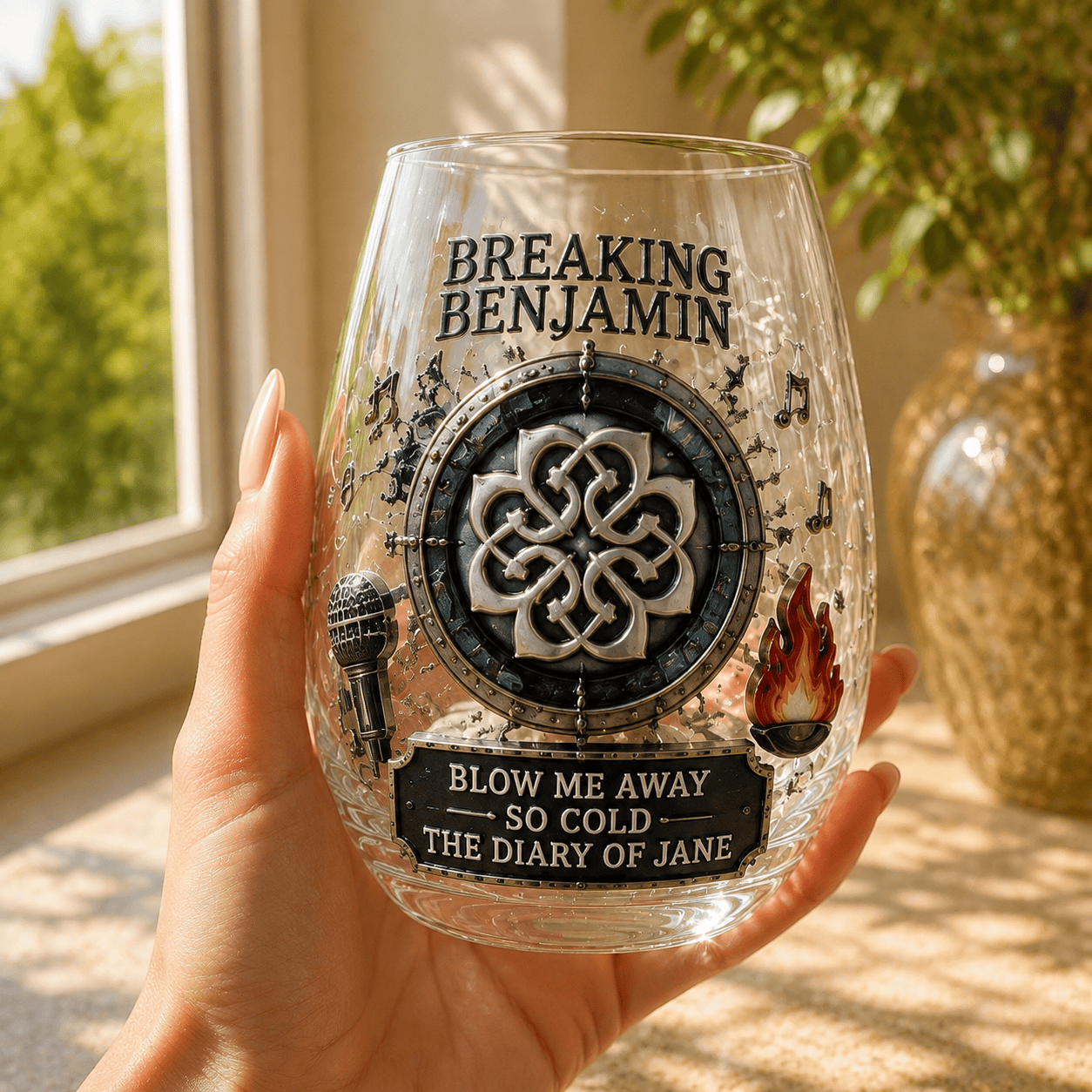 Premium BKB Wine Glass Cup TTN