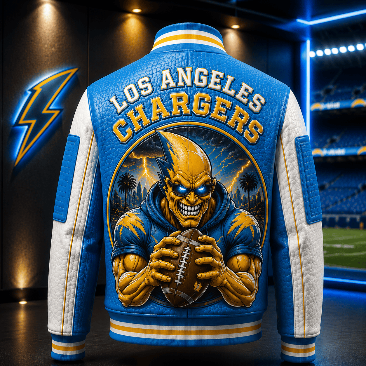 Premium LAC Leather Zipper Jacket PVNA