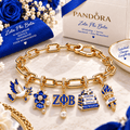 ZPT Gold Charm Bracelet Set BMD